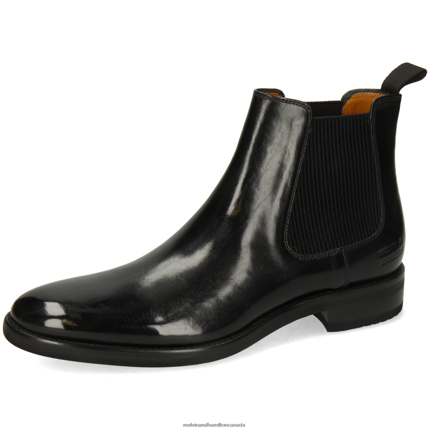 Men Melvin & Hamilton Black Clint 7 Ankle Boots P4V68P4 Men Melvin & Hamilton Black Clint 7 Ankle Boots P4V68P4