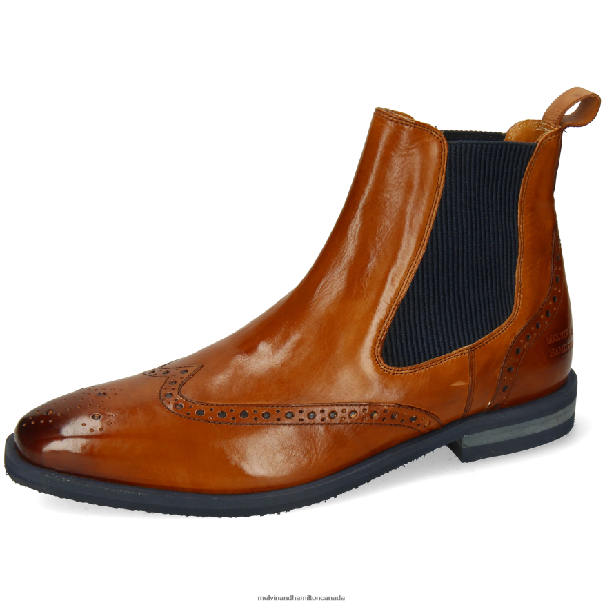 Men Melvin & Hamilton Brown Alex 9 Ankle Boots P4V68P16 Men Melvin & Hamilton Brown Alex 9 Ankle Boots P4V68P16