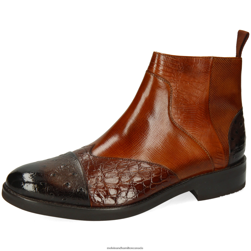 Men Melvin & Hamilton Brown Henry 29 Ankle Boots P4V68P76 Men Melvin & Hamilton Brown Henry 29 Ankle Boots P4V68P76