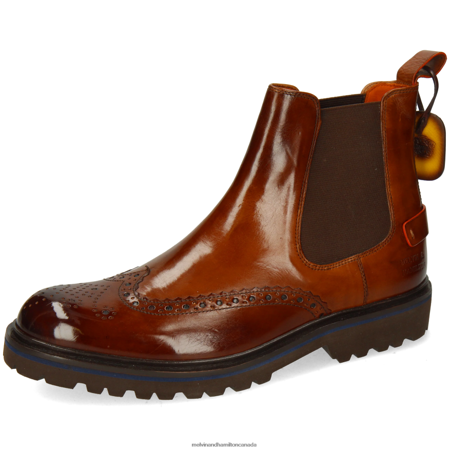 Men Melvin & Hamilton Brown Pierce 26 Ankle Boots P4V68P46 Men Melvin & Hamilton Brown Pierce 26 Ankle Boots P4V68P46