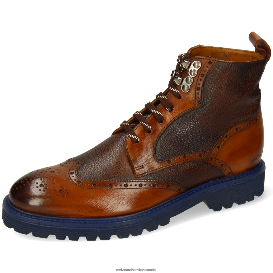 Men Melvin & Hamilton Brown Trevor 34 Ankle Boots P4V68P79 Men Melvin & Hamilton Brown Trevor 34 Ankle Boots P4V68P79