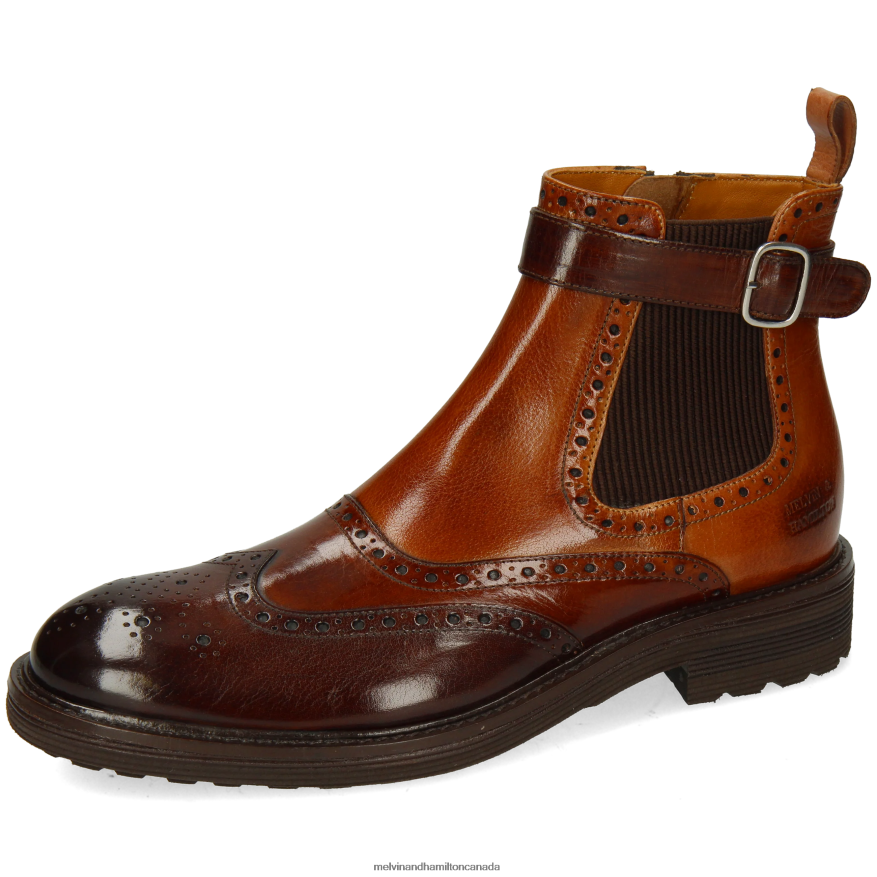 Men Melvin & Hamilton Brown Trevor 6 Ankle Boots P4V68P80 Men Melvin & Hamilton Brown Trevor 6 Ankle Boots P4V68P80