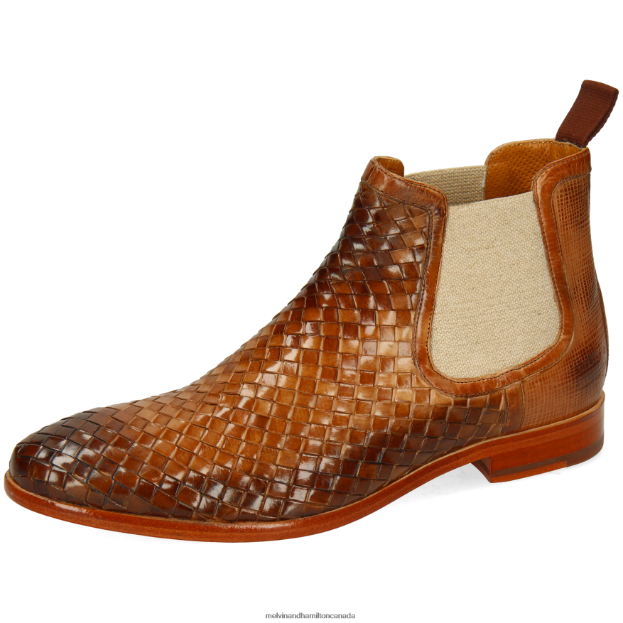 Men Melvin & Hamilton Light Brown Brad 6 Ankle Boots P4V68P14 Men Melvin & Hamilton Light Brown Brad 6 Ankle Boots P4V68P14