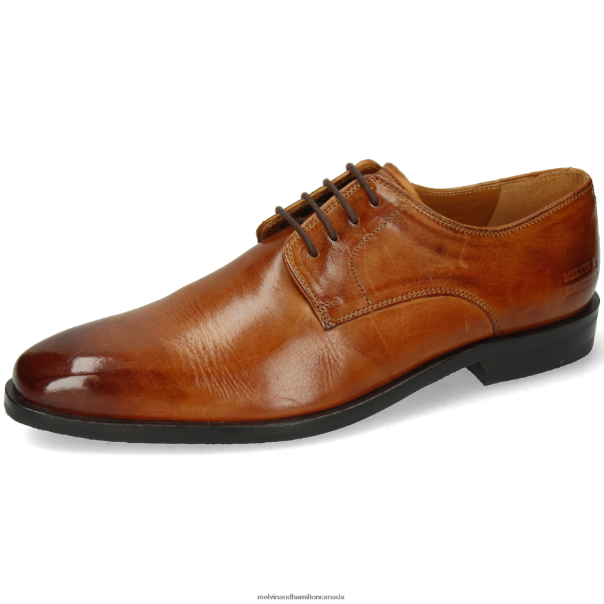 Men Melvin & Hamilton Brown Alex 1 Derby Shoes P4V68P549 Men Melvin & Hamilton Brown Alex 1 Derby Shoes P4V68P549