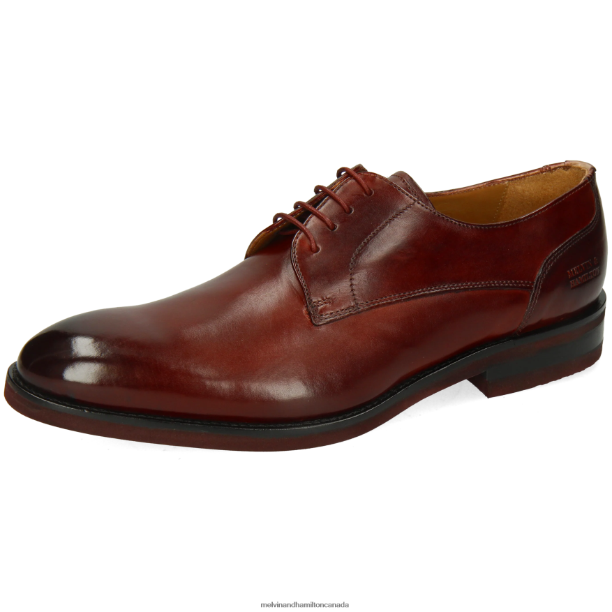 Men Melvin & Hamilton Brown Kane 2 Derby Shoes P4V68P424 Men Melvin & Hamilton Brown Kane 2 Derby Shoes P4V68P424