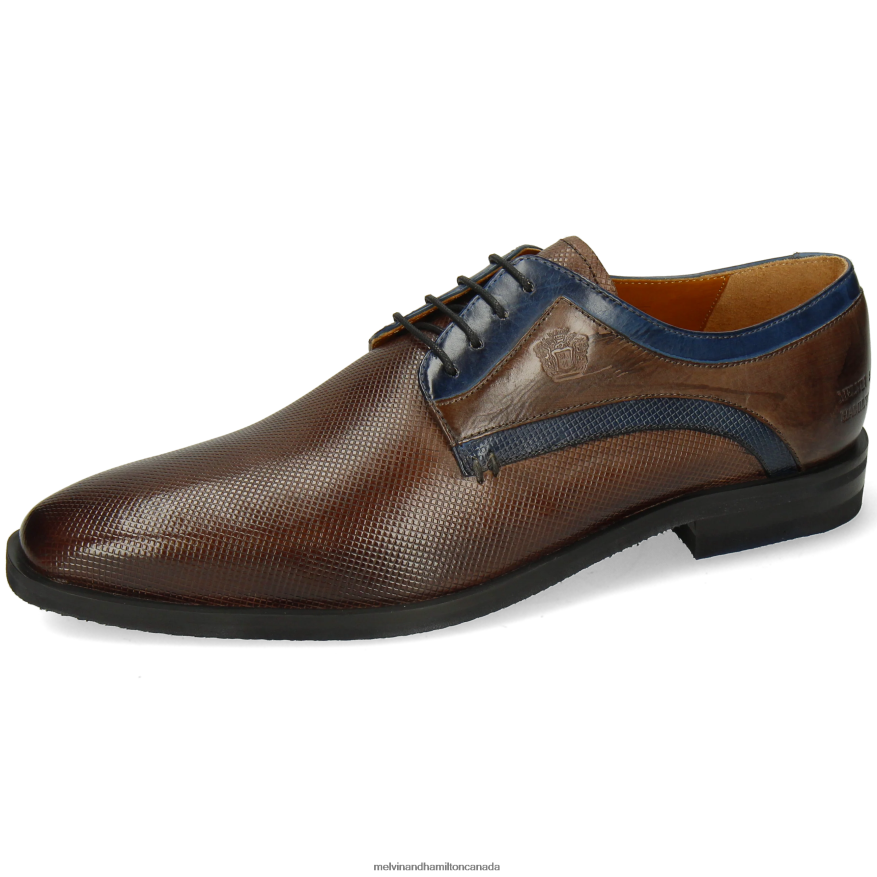 Men Melvin & Hamilton Grey Alex 10 Derby Shoes P4V68P447 Men Melvin & Hamilton Grey Alex 10 Derby Shoes P4V68P447