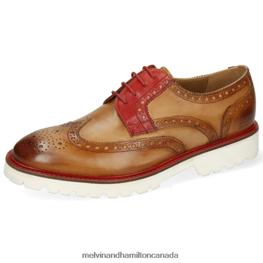 Men Melvin & Hamilton Light Brown Matthew 33 Derby Shoes P4V68P538 Men Melvin & Hamilton Light Brown Matthew 33 Derby Shoes P4V68P538