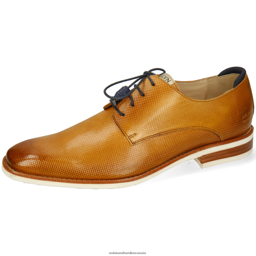 Men Melvin & Hamilton Light Brown Ryder 1 Derby Shoes P4V68P420 Men Melvin & Hamilton Light Brown Ryder 1 Derby Shoes P4V68P420