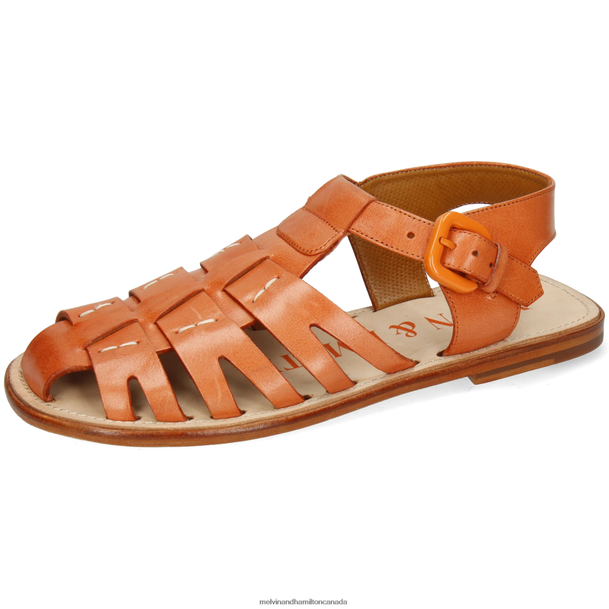 Men Melvin & Hamilton Orange Sam 39 Sandals P4V68P756 Men Melvin & Hamilton Orange Sam 39 Sandals P4V68P756