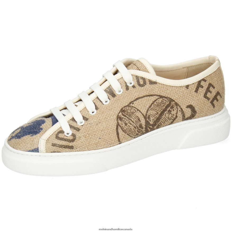 Men Melvin & Hamilton Beige Harvey 34 Sneakers P4V68P607 Men Melvin & Hamilton Beige Harvey 34 Sneakers P4V68P607