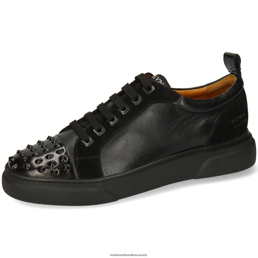Men Melvin & Hamilton Black Harvey 12 Sneakers P4V68P598 Men Melvin & Hamilton Black Harvey 12 Sneakers P4V68P598