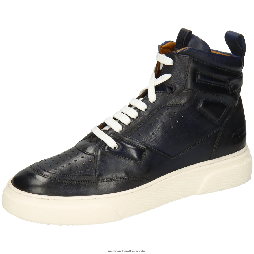 Men Melvin & Hamilton Blue Harvey 51 Sneakers P4V68P596 Men Melvin & Hamilton Blue Harvey 51 Sneakers P4V68P596