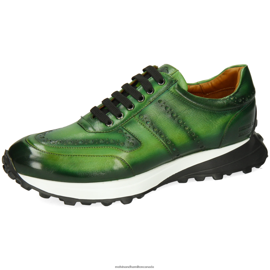 Men Melvin & Hamilton Green Richmond 1 Sneakers P4V68P618 Men Melvin & Hamilton Green Richmond 1 Sneakers P4V68P618