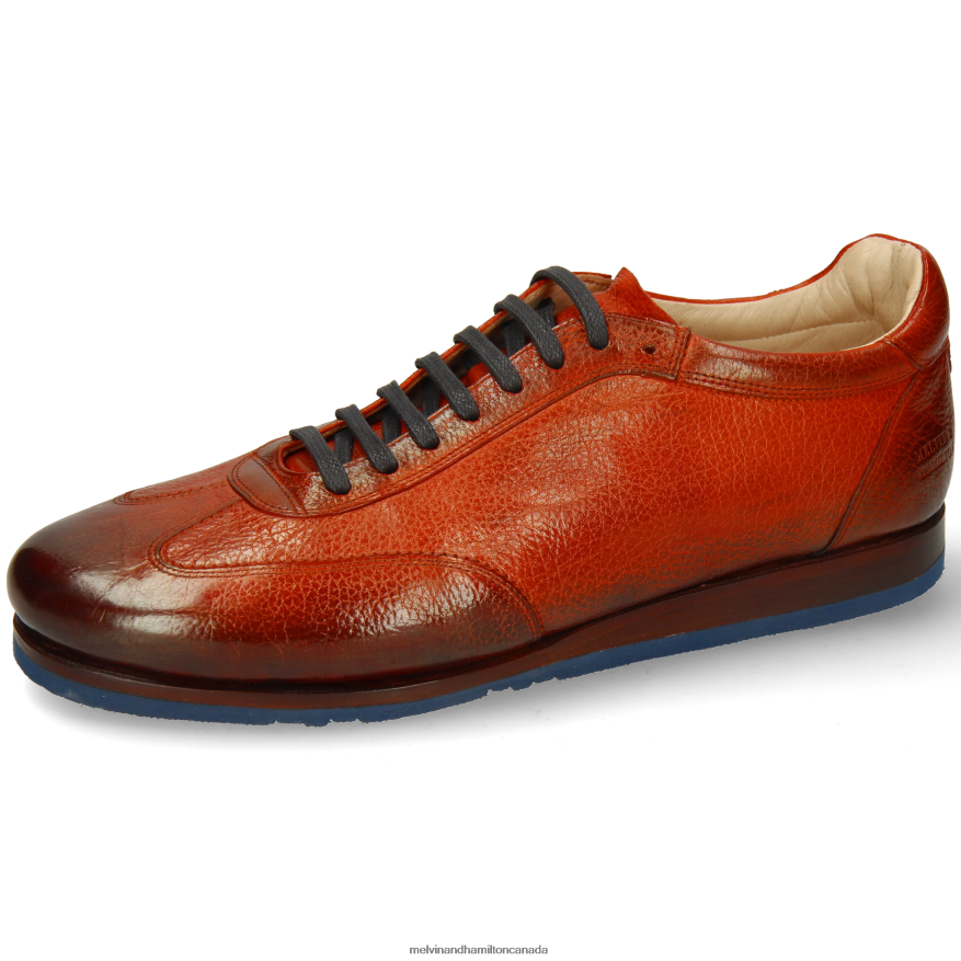 Men Melvin & Hamilton Orange Vadim 1 Sneakers P4V68P587 Men Melvin & Hamilton Orange Vadim 1 Sneakers P4V68P587
