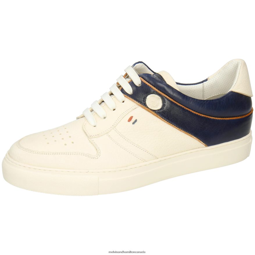 Men Melvin & Hamilton White Harvey 93 Sneakers P4V68P591 Men Melvin & Hamilton White Harvey 93 Sneakers P4V68P591