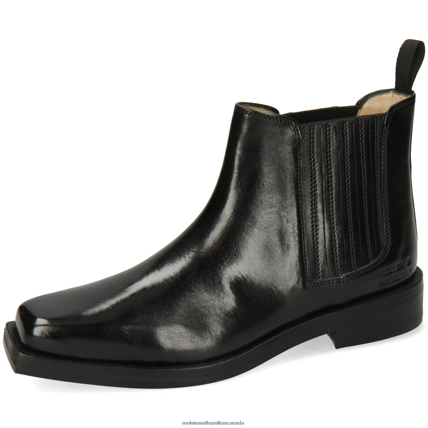 Women Melvin & Hamilton Black Bella 1 Ankle Boots P4V68P957 Women Melvin & Hamilton Black Bella 1 Ankle Boots P4V68P957