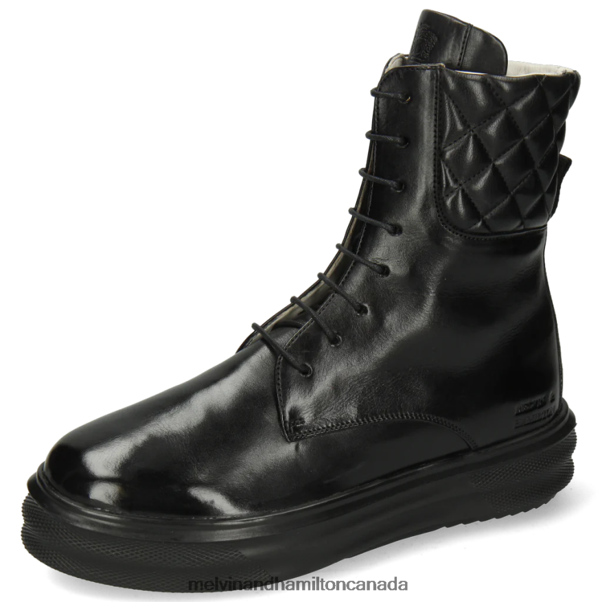 Women Melvin & Hamilton Black Fay 4 Ankle Boots P4V68P1084 Women Melvin & Hamilton Black Fay 4 Ankle Boots P4V68P1084