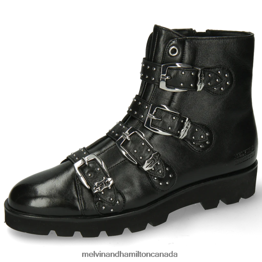 Women Melvin & Hamilton Black Susan 44 Ankle Boots P4V68P1051 Women Melvin & Hamilton Black Susan 44 Ankle Boots P4V68P1051