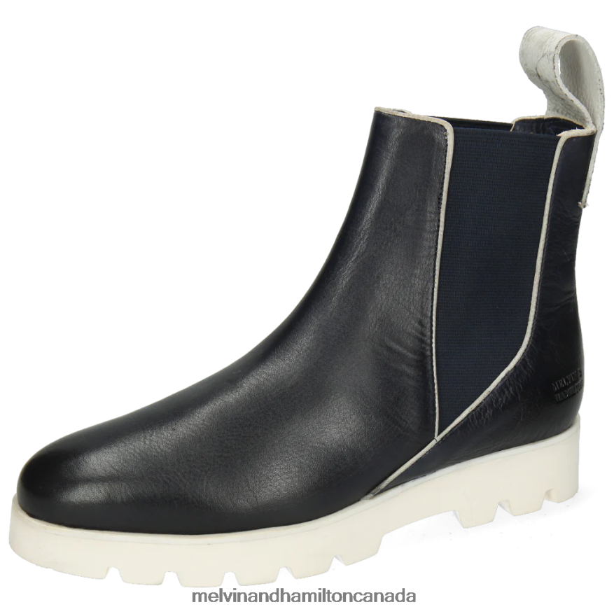 Women Melvin & Hamilton Blue Susan 97 Ankle Boots P4V68P1144 Women Melvin & Hamilton Blue Susan 97 Ankle Boots P4V68P1144