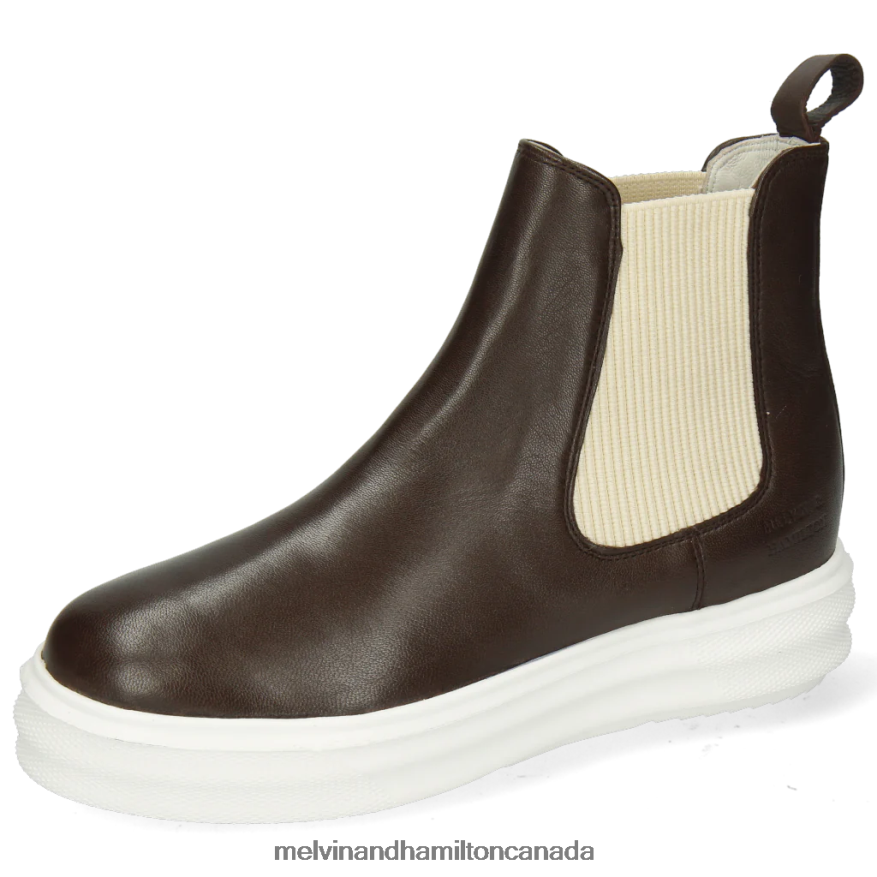 Women Melvin & Hamilton Brown Fay 1 Ankle Boots P4V68P1059 Women Melvin & Hamilton Brown Fay 1 Ankle Boots P4V68P1059