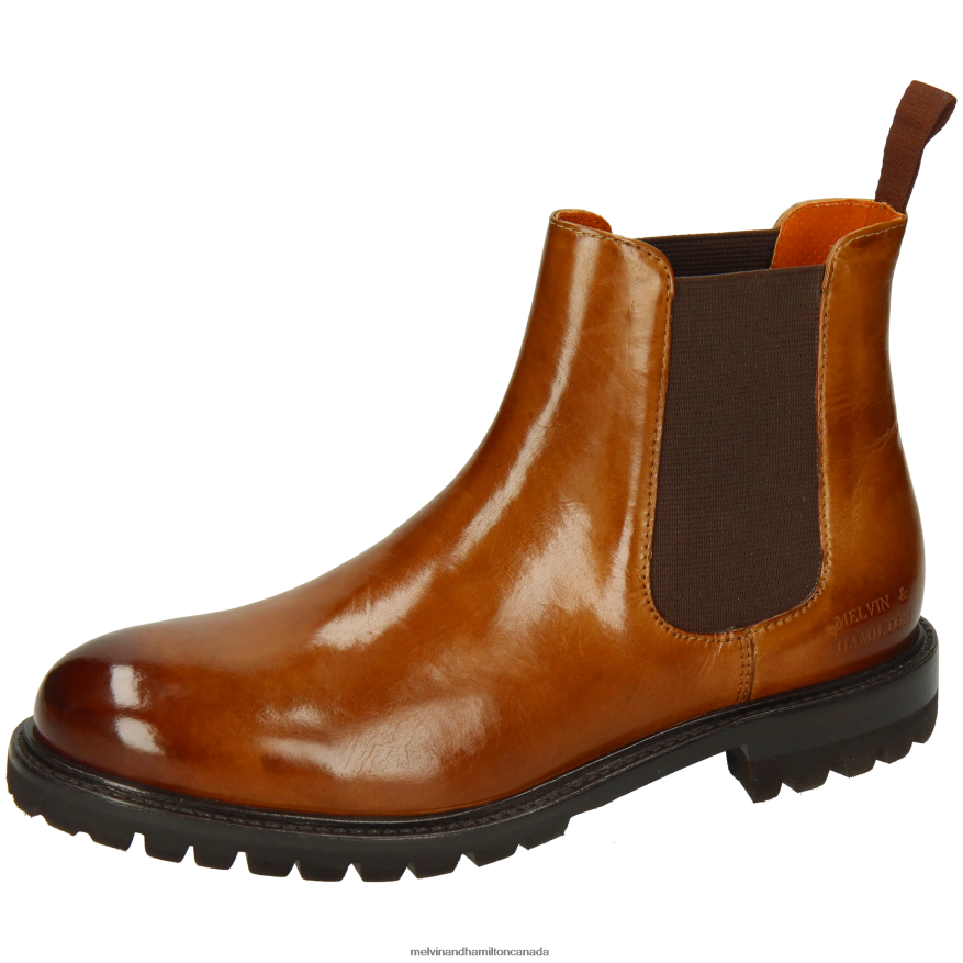 Women Melvin & Hamilton Brown Regine 8 Ankle Boots P4V68P826 Women Melvin & Hamilton Brown Regine 8 Ankle Boots P4V68P826