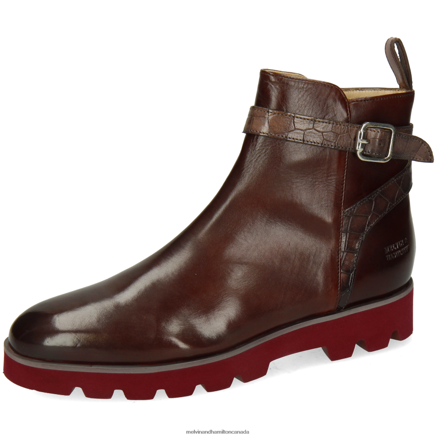 Women Melvin & Hamilton Brown Susan 116 Ankle Boots P4V68P913 Women Melvin & Hamilton Brown Susan 116 Ankle Boots P4V68P913