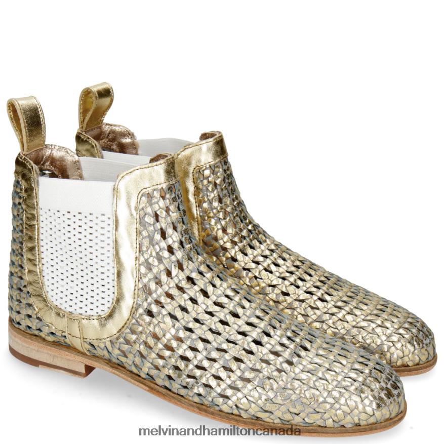 Women Melvin & Hamilton Gold Susan 10 Ankle Boots P4V68P1142 Women Melvin & Hamilton Gold Susan 10 Ankle Boots P4V68P1142