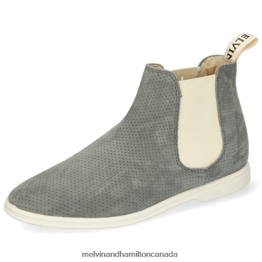 Women Melvin & Hamilton Grey Adley 2 Ankle Boots P4V68P1135 Women Melvin & Hamilton Grey Adley 2 Ankle Boots P4V68P1135