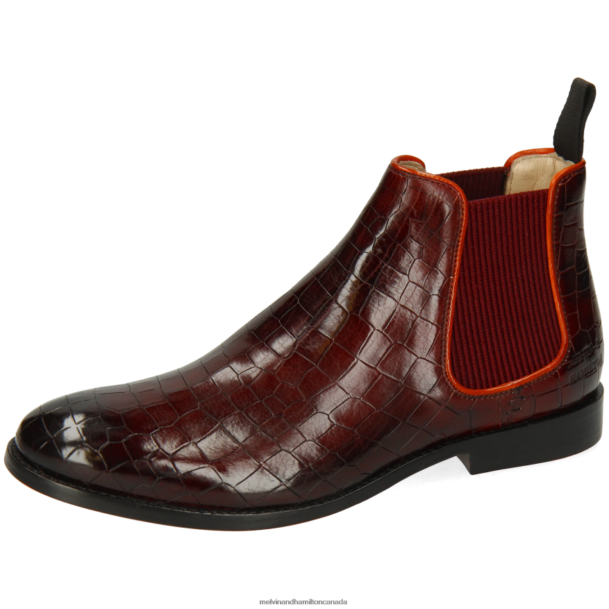 Women Melvin & Hamilton Purple Amelie 4 Ankle Boots P4V68P967 Women Melvin & Hamilton Purple Amelie 4 Ankle Boots P4V68P967