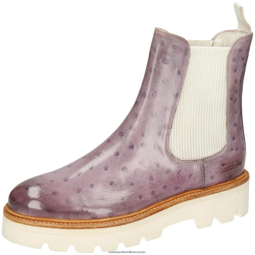 Women Melvin & Hamilton Purple Leonie 5 Ankle Boots P4V68P909 Women Melvin & Hamilton Purple Leonie 5 Ankle Boots P4V68P909