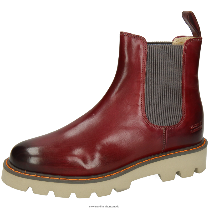 Women Melvin & Hamilton Purple Megan 3 Ankle Boots P4V68P958 Women Melvin & Hamilton Purple Megan 3 Ankle Boots P4V68P958