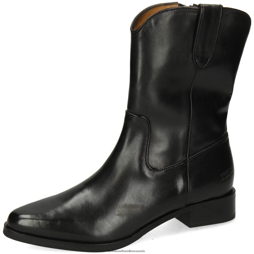 Women Melvin & Hamilton Black Marlin 31 Boots P4V68P1188 Women Melvin & Hamilton Black Marlin 31 Boots P4V68P1188