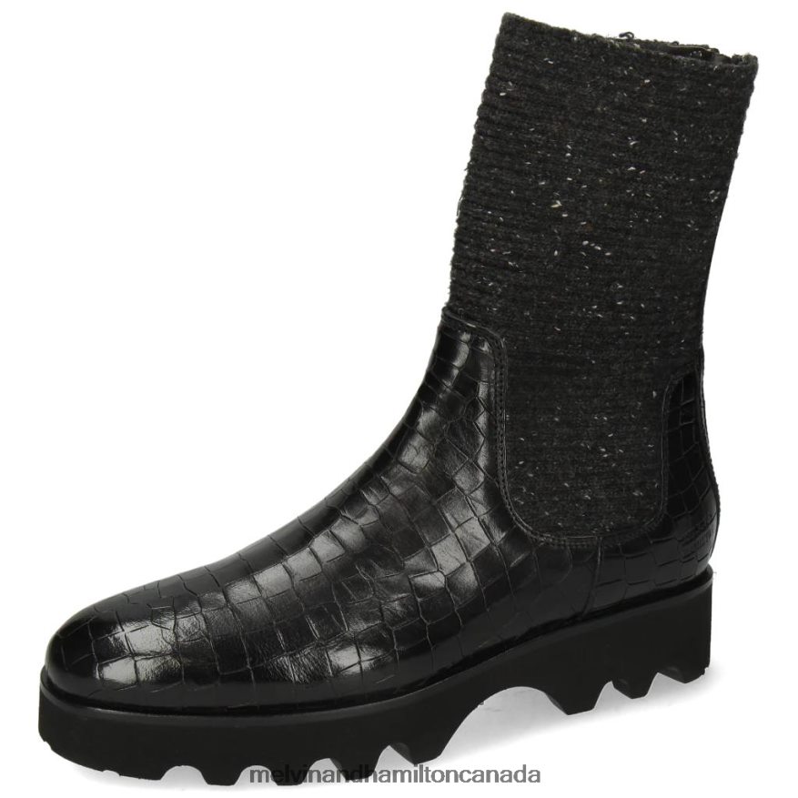 Women Melvin & Hamilton Black Susan 69 Boots P4V68P1164 Women Melvin & Hamilton Black Susan 69 Boots P4V68P1164