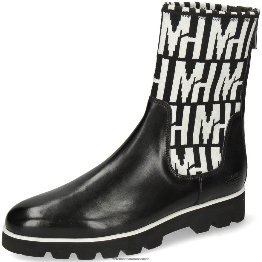 Women Melvin & Hamilton Black Susan 69 Boots P4V68P1186 Women Melvin & Hamilton Black Susan 69 Boots P4V68P1186