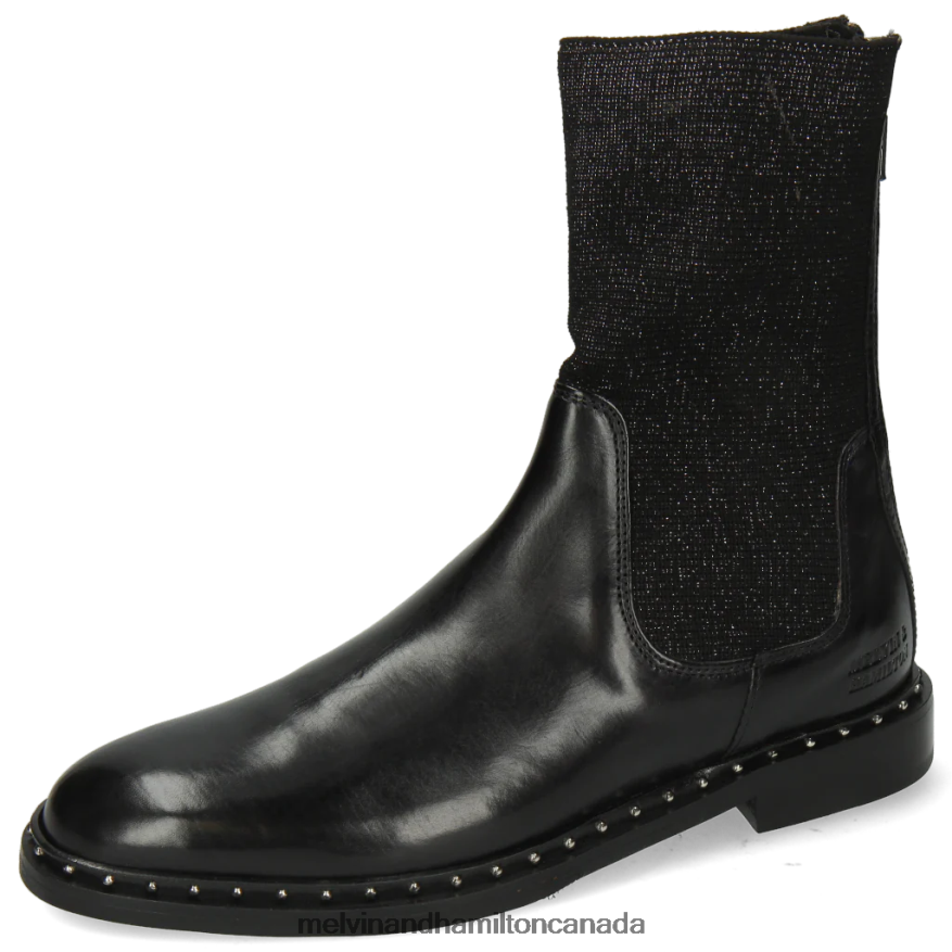 Women Melvin & Hamilton Black Susan 69 Boots P4V68P1192 Women Melvin & Hamilton Black Susan 69 Boots P4V68P1192