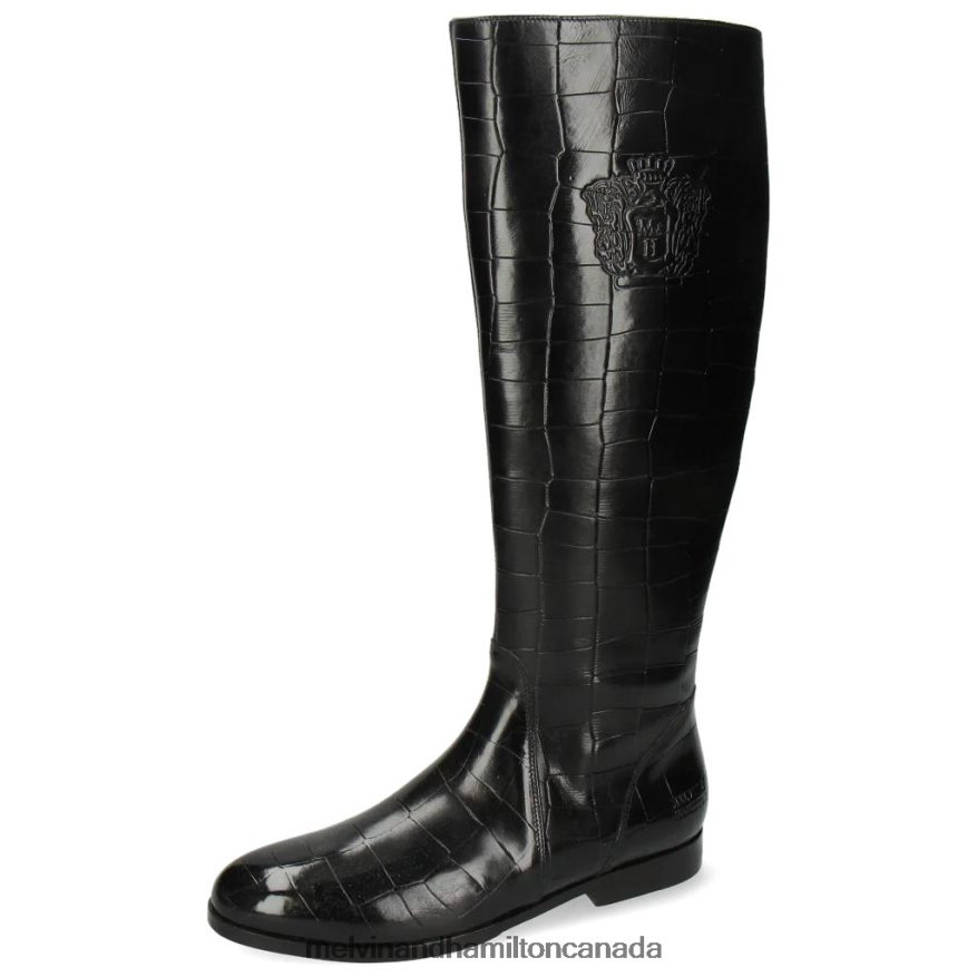 Women Melvin & Hamilton Black Susan 7 Boots P4V68P1146 Women Melvin & Hamilton Black Susan 7 Boots P4V68P1146