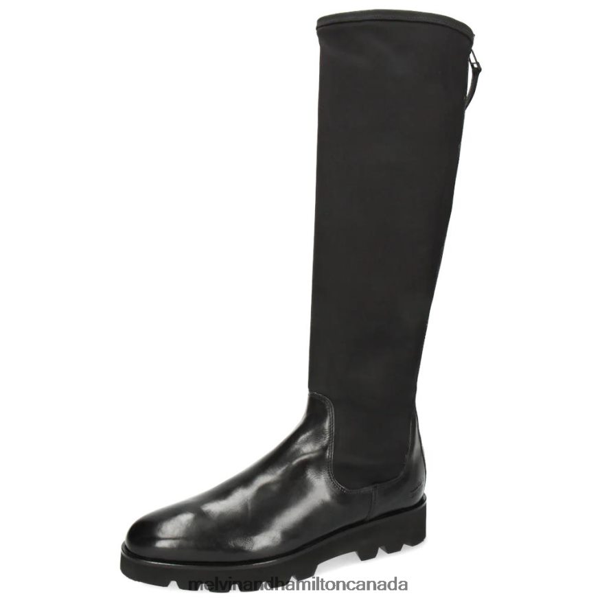 Women Melvin & Hamilton Black Susan 95 Boots P4V68P1161 Women Melvin & Hamilton Black Susan 95 Boots P4V68P1161