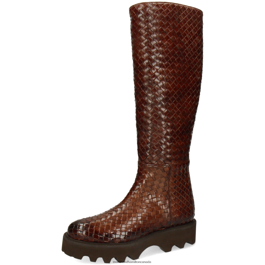 Women Melvin & Hamilton Brown Leonie 21 Boots P4V68P1145 Women Melvin & Hamilton Brown Leonie 21 Boots P4V68P1145