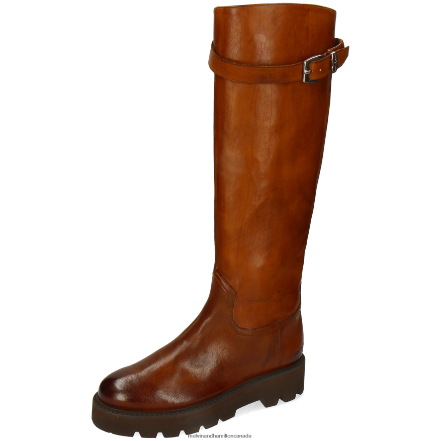 Women Melvin & Hamilton Brown Leonie 9 Boots P4V68P1191 Women Melvin & Hamilton Brown Leonie 9 Boots P4V68P1191