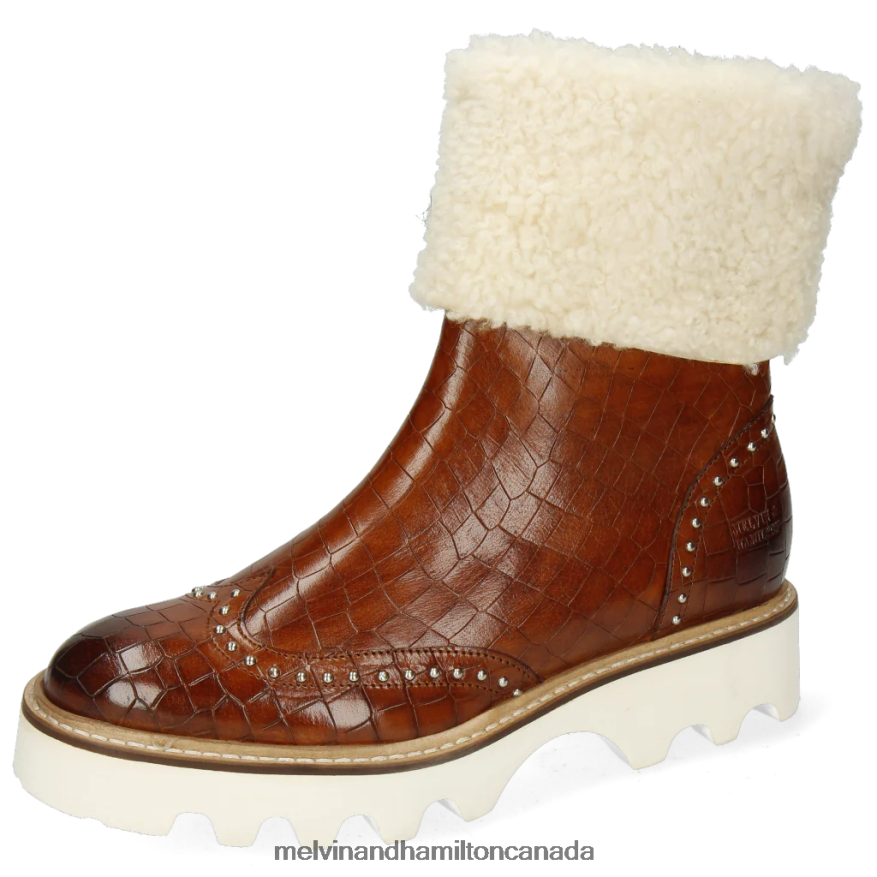 Women Melvin & Hamilton Brown Sally 143 Boots P4V68P1213 Women Melvin & Hamilton Brown Sally 143 Boots P4V68P1213