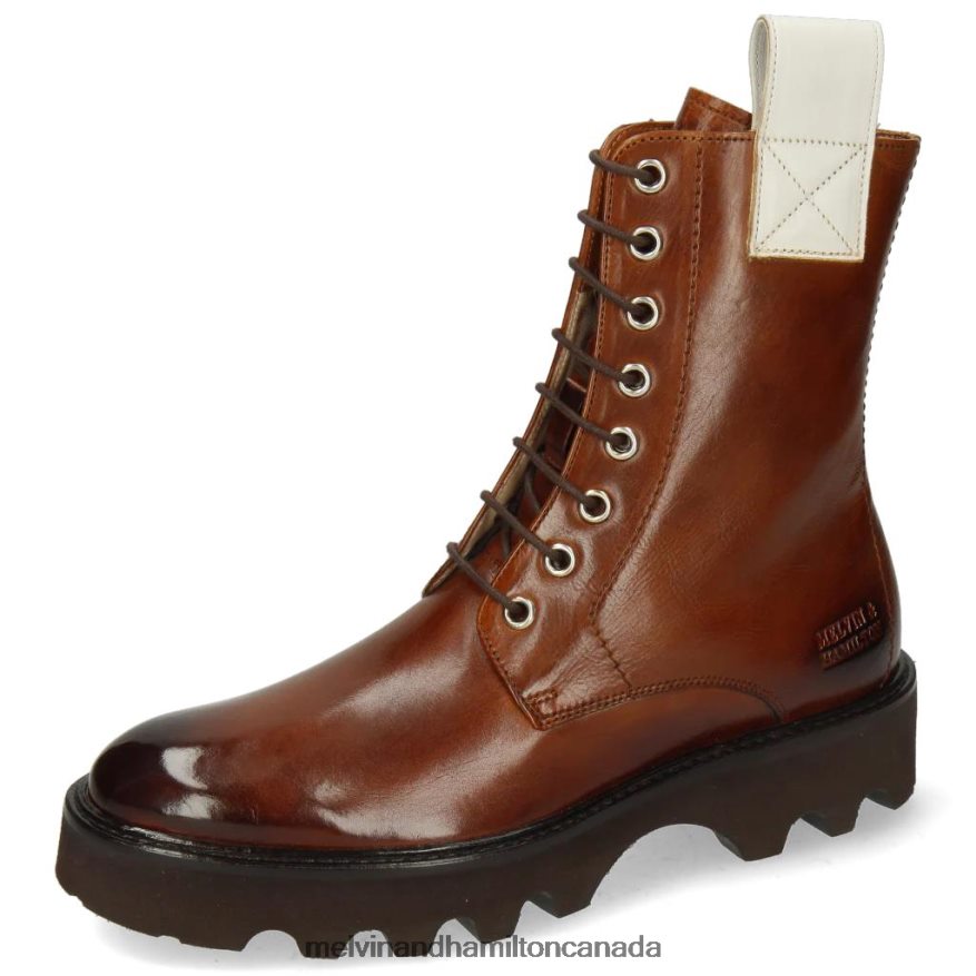 Women Melvin & Hamilton Brown Sally 145 Boots P4V68P1190 Women Melvin & Hamilton Brown Sally 145 Boots P4V68P1190