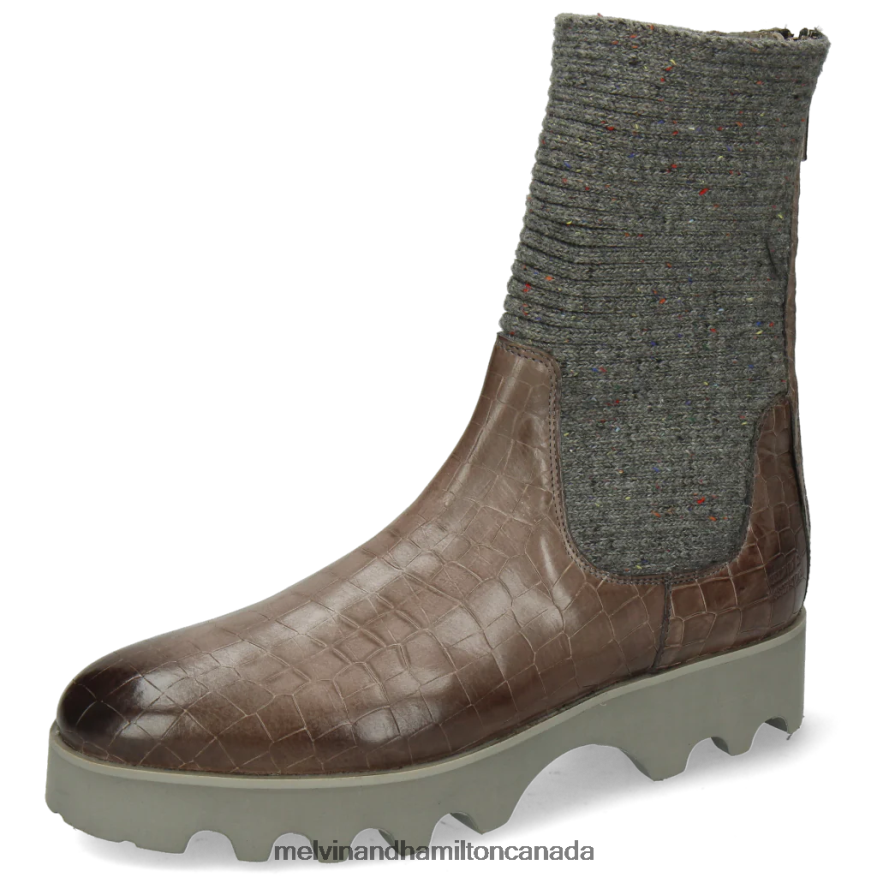 Women Melvin & Hamilton Grey Susan 69 Boots P4V68P1241 Women Melvin & Hamilton Grey Susan 69 Boots P4V68P1241