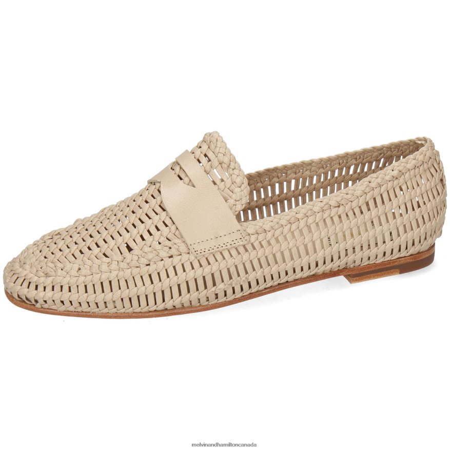 Women Melvin & Hamilton Beige Mandy 4 Loafers P4V68P1417 Women Melvin & Hamilton Beige Mandy 4 Loafers P4V68P1417