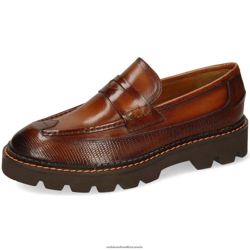 Women Melvin & Hamilton Brown Jade 43 Loafers P4V68P1415 Women Melvin & Hamilton Brown Jade 43 Loafers P4V68P1415