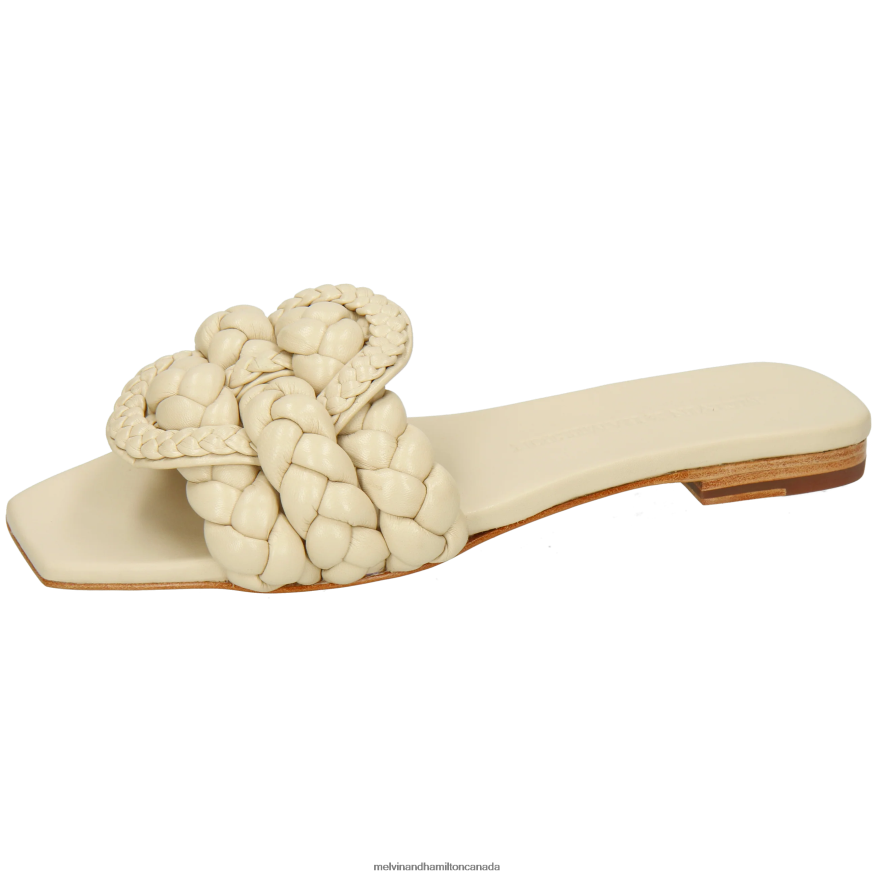 Women Melvin & Hamilton Beige Brooke 2 Mules P4V68P1573 Women Melvin & Hamilton Beige Brooke 2 Mules P4V68P1573