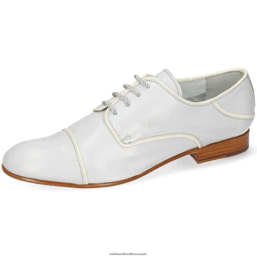 Women Melvin & Hamilton Grey Sally 177 Oxford Shoes P4V68P1283 Women Melvin & Hamilton Grey Sally 177 Oxford Shoes P4V68P1283