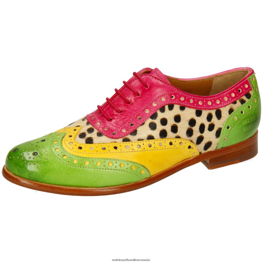 Women Melvin & Hamilton Multi Selina 56 Oxford Shoes P4V68P1278 Women Melvin & Hamilton Multi Selina 56 Oxford Shoes P4V68P1278