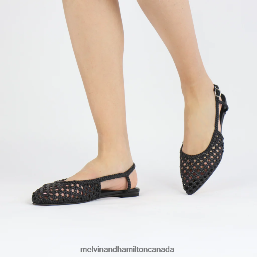 Women Melvin & Hamilton Black Alexa 27 Sandals P4V68P1918 Women Melvin & Hamilton Black Alexa 27 Sandals P4V68P1918