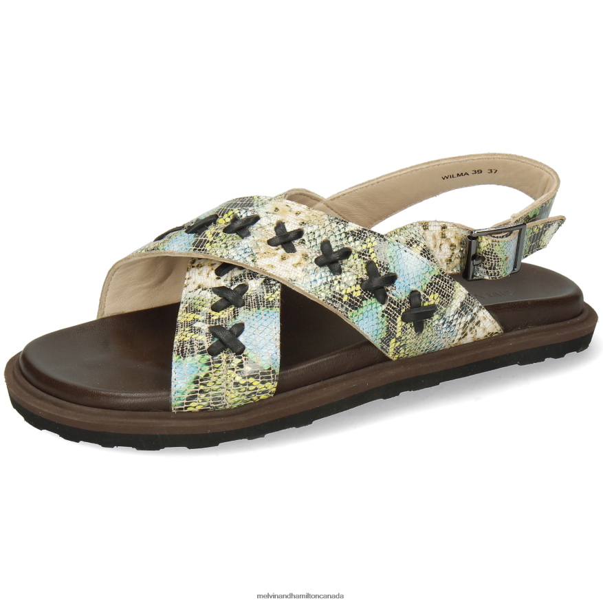 Women Melvin & Hamilton Multi Wilma 39 Sandals P4V68P1925 Women Melvin & Hamilton Multi Wilma 39 Sandals P4V68P1925